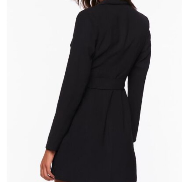 Sold Out NWT Forever 21 Belted Mini Wrap Dress L & XL - Picture 4 of 5